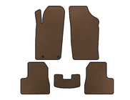Peugeot 206 1998-2024 EVA Floor Mats (2009-2013, Brown) photo 1