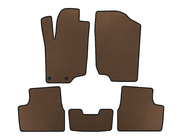 Peugeot 207 2006–2014 EVA Floor Mats (HB, 5-Door, Brown) photo 1