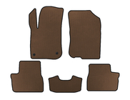 Peugeot 208 2012-2019 EVA Floor Mats (HB, 5-Door, Brown) photo 1