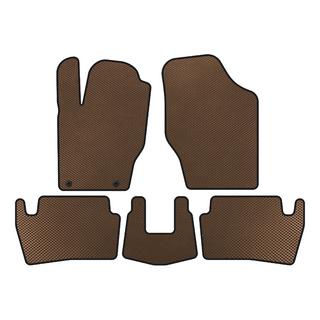 EVA Floor Mats (2001-2005, HB, 5-Door, Brown)