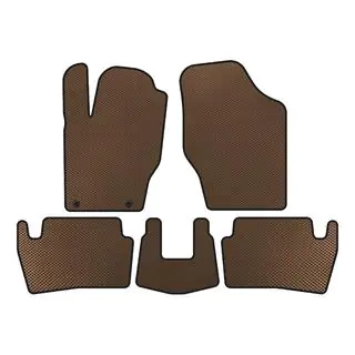 EVA Floor Mats (2001-2005, HB, 5-Door, Brown)