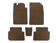 Peugeot 407 2004-2011 EVA Floor Mats (SD, Brown) photo 1