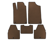 Peugeot 607 1999-2010 EVA Floor Mats (SD, Brown) photo 1