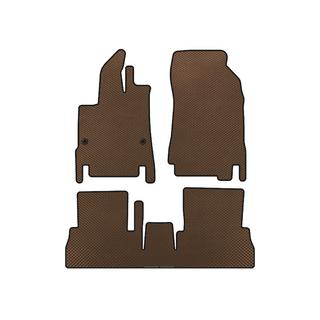 EVA Floor Mats (7-Seater/Long Wheelbase, Brown)