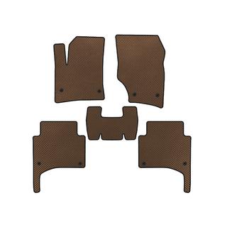 EVA Floor Mats (Brown) Porsche Cayenne 2003–2010