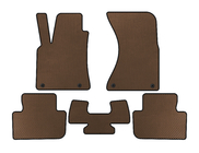 Porsche Macan 2014-2024 EVA Floor Mats (2014-2018, Brown) photo 1