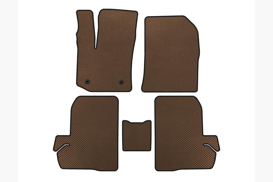 Renault Dokker 2013-2022 EVA Floor Mats (Brown) Image
