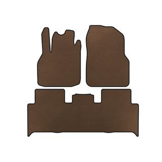 EVA Floor Mats (2 Rows, Brown)