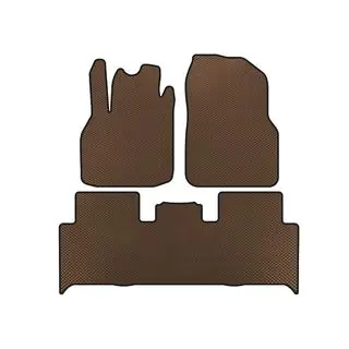 EVA Floor Mats (2 Rows, Brown)