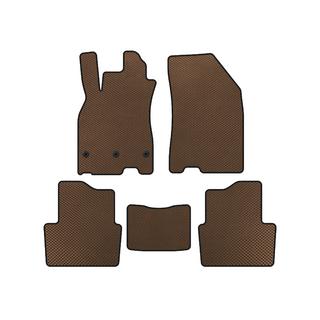 EVA Floor Mats (SD, Brown) Renault Megane III 2009-2016