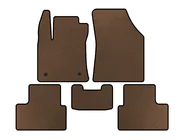 Renault Megane IV 2016-2025 EVA Floor Mats (SD, Brown) photo 1