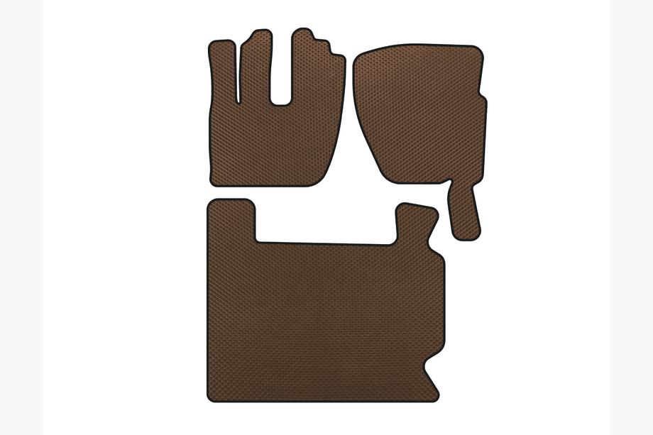Renault Premium 2006-2013 EVA Floor Mats (Brown) Image
