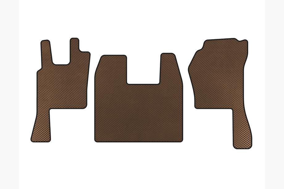 Scania P Series 2004-2017 EVA Floor Mats (Brown) Photo 1