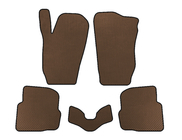 Seat Cordoba 2000-2009 EVA Floor Mats (SD, Brown) photo 1