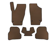 Seat Ibiza 2010-2017 EVA Floor Mats (2010-2012, HB, 5-Door, Brown) photo 1