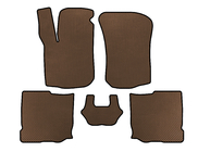 Seat Leon 1999-2005 EVA Floor Mats (HB, 5-Door, Brown) photo 1