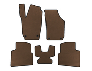 Skoda Roomster 2006-2015 EVA Floor Mats (Brown) photo 1
