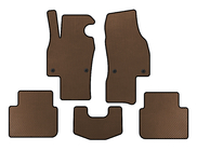 Skoda Scala 2018- EVA Floor Mats (HB, Brown) photo 1