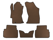 Subaru XV 2017-2023 EVA Floor Mats V2 (Brown) photo 1