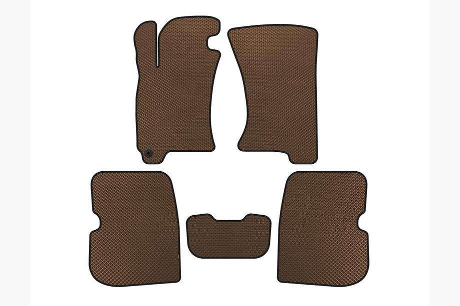 Subaru Forester 1997-2002 EVA Floor Mats (Brown) Image