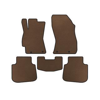 EVA Floor Mats (SD, Legacy BN, Brown) Subaru Legacy 2014-2019