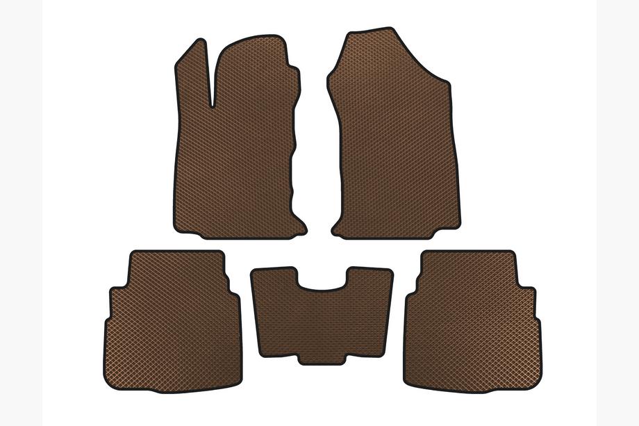 Subaru Outback 2019- EVA Floor Mats (Brown) Image