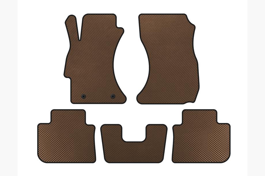 Subaru WRX 2014- EVA Floor Mats (SD, Brown) Image