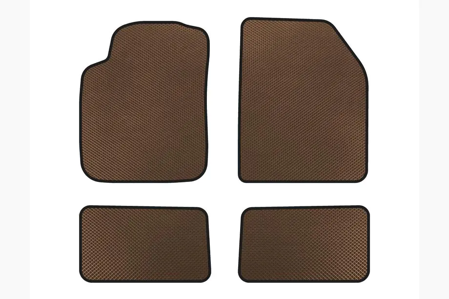 Suzuki Alto 2009-2014 EVA Floor Mats (Brown) Image