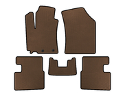 Suzuki Swift 2010-2017 EVA Floor Mats (HB, 5-Door, Brown) photo 1