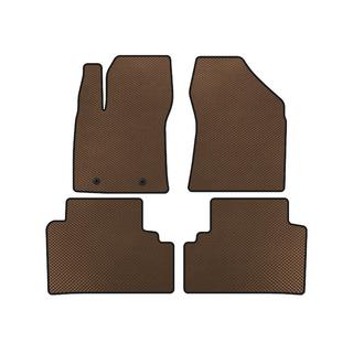 EVA Floor Mats (SD, Brown) Toyota Avensis 2009-2018