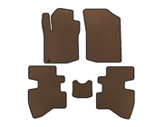 Toyota Aygo 2007-2014 EVA Floor Mats (2007-2009, HB, 3-Door, Brown) photo 1