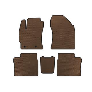 EVA Floor Mats (2016-2019, SD, Brown)