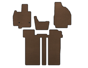 Toyota Previa 2006-2019 EVA Floor Mats (2 Rows, 6-Seater, Brown) photo 1