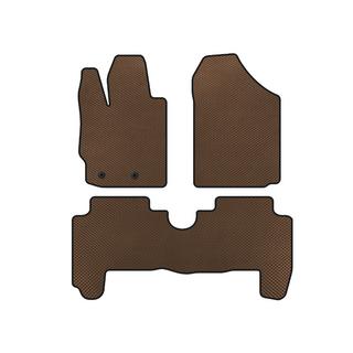 EVA Floor Mats (HB, 5-Door, Brown) Toyota Yaris 2006-2011