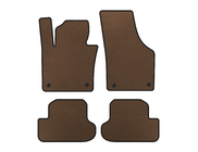 Volkswagen Beetle 2011-2015 EVA Floor Mats (HB, Brown) photo 1