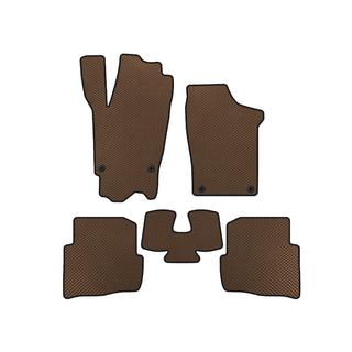 EVA Floor Mats (HB, 3-Door, Brown)