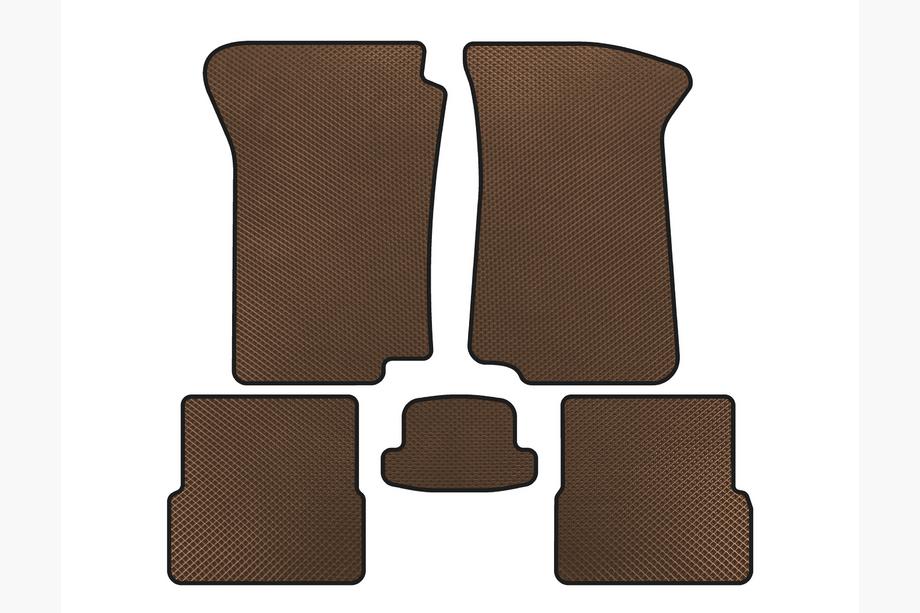 Volkswagen Golf 2 1983-1992 EVA Floor Mats (Brown) Image