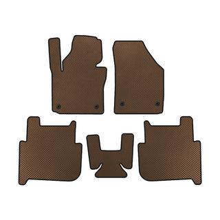 EVA Floor Mats (2 Rows, 2006-2010, 7-Seater, Brown)