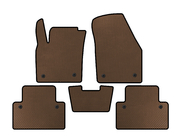 Volvo C30 2006-2012 EVA Floor Mats (HB, 3-Door, Brown) photo 1