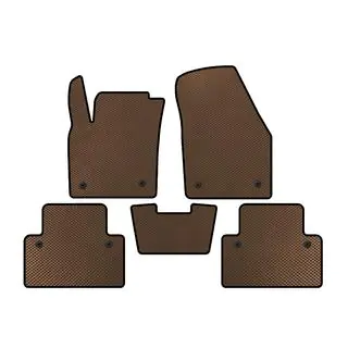 EVA Floor Mats (HB, 3-Door, Brown)