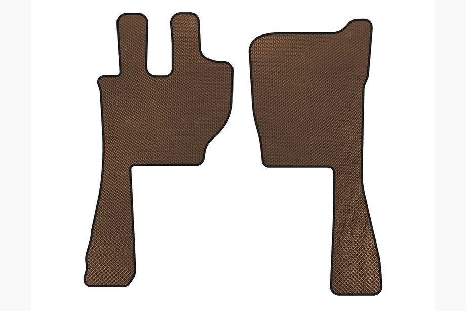 Volvo FH 2012– EVA Floor Mats (Brown) Image