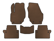 Volvo S80 2006-2016 EVA Floor Mats (Brown) photo 1