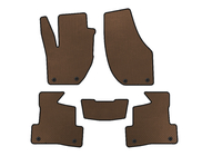 Volvo V40 2012- EVA Floor Mats (2012-2016, HB, Brown) photo 1
