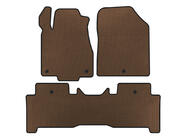 Acura MDX 2007-2013 EVA Floor Mats (2 Rows, Brown) photo 1