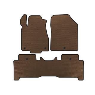 EVA Floor Mats (2 Rows, Brown) Acura MDX 2007-2013