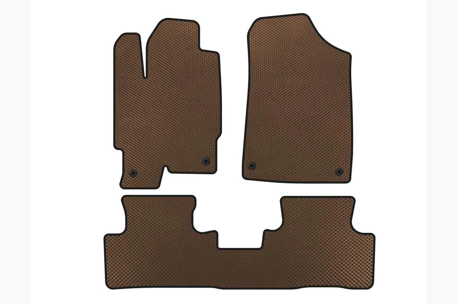 Acura RDX 2018- EVA Floor Mats (Brown) Image