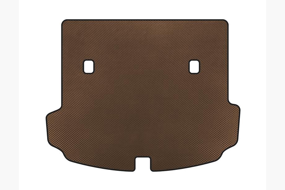 Acura MDX 2007-2013 EVA Trunk Mat V-1 (Brown) Image