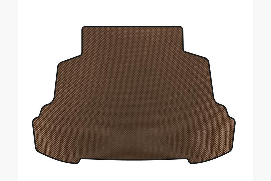 BYD F3 2005-2013 EVA Trunk Mat (SD, Brown) Image