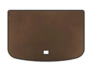 Audi A1 2010-2018 EVA Trunk Mat (HB, 3-Door, Brown) photo 1