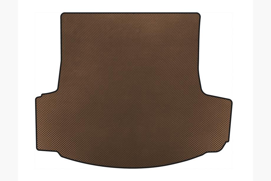 Audi A8 1994-2002 EVA trunk mat V-1 (Sedan, Brown) Image